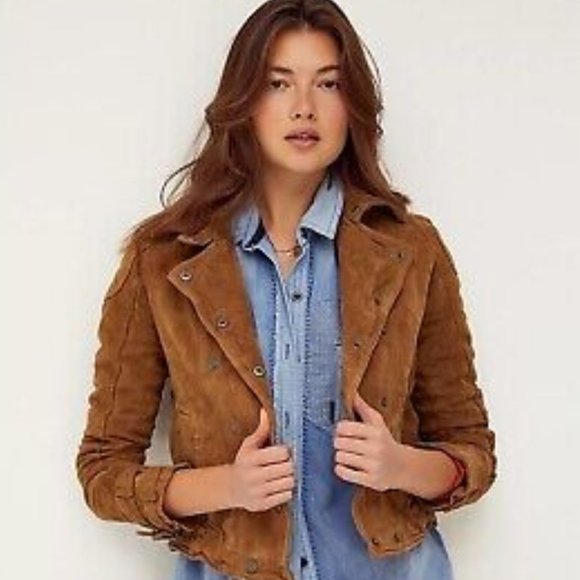 Suede Jacket Womens Size M - Picture 6 of 6